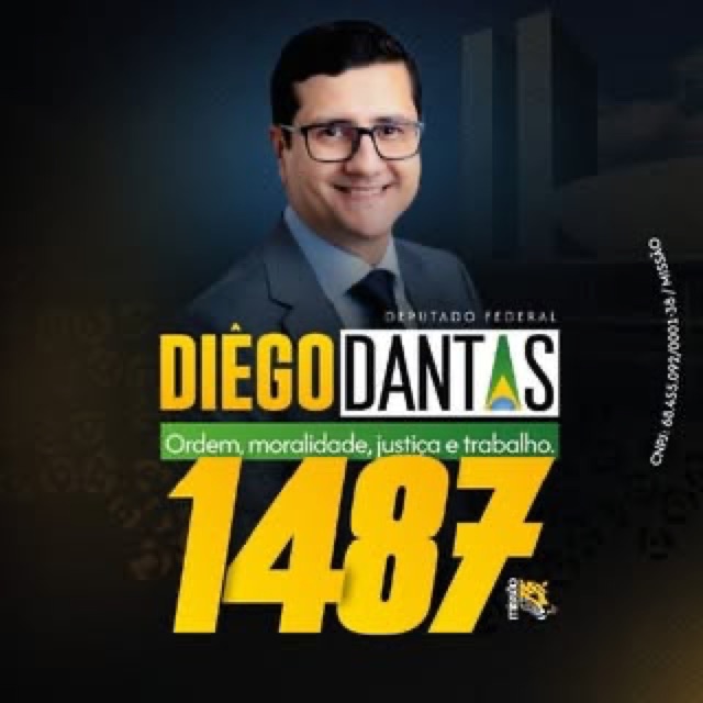 Foto oficial de Diêgo Dantas