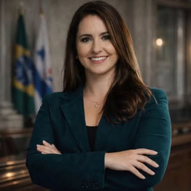 Foto oficial de Gabriela Novelli no TSE