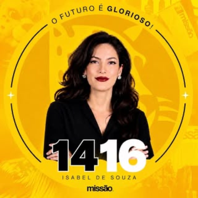 Foto oficial de Isabel de Souza no TSE