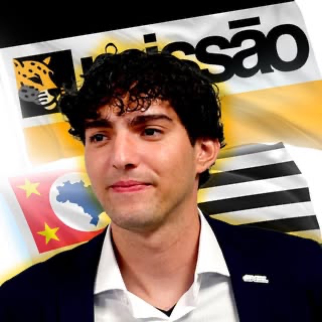 Foto oficial de Matheus Campinas no TSE