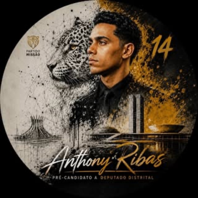Foto oficial de Anthony Ribas no TSE