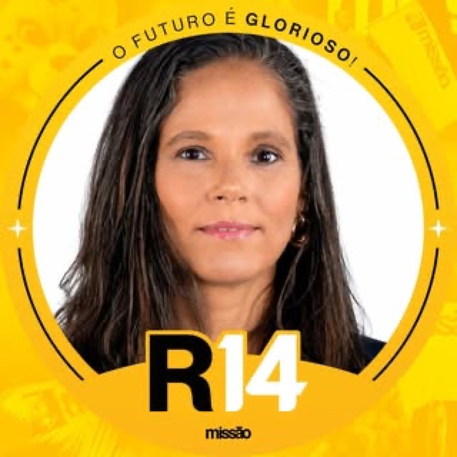 Foto oficial de Míriam Carvalho no TSE