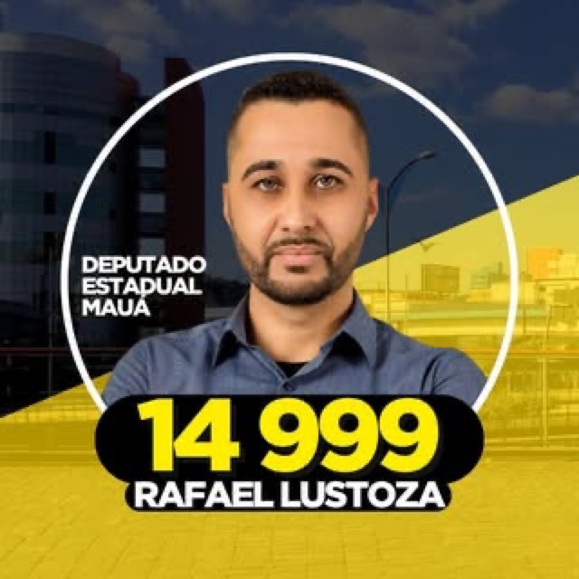 Foto oficial de Rafael Lustoza no TSE