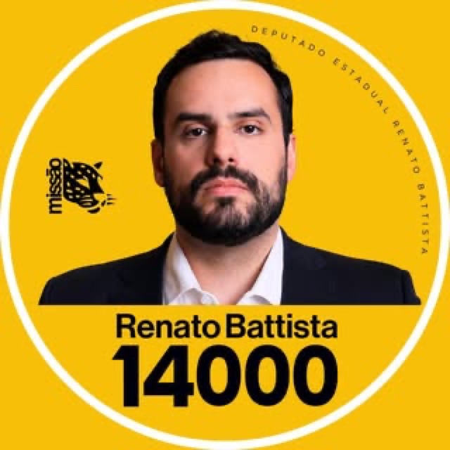 Foto oficial de Renato Battista no TSE